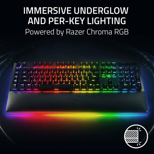 کیبورد گیمینگ Razer BlackWidow V4 Pro Green