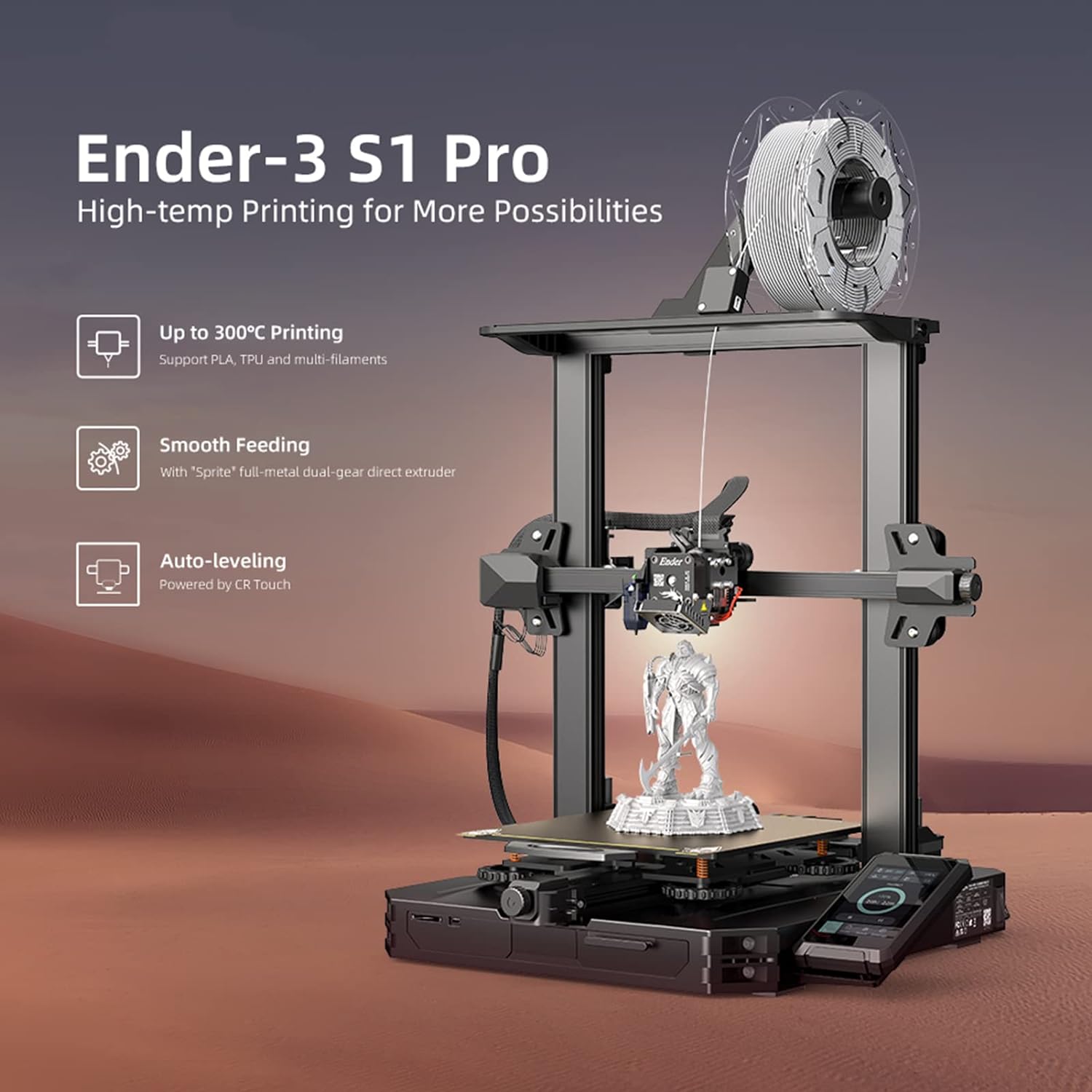 پرینتر سه بعدی Ender مدل Ender-3 S1 Pro