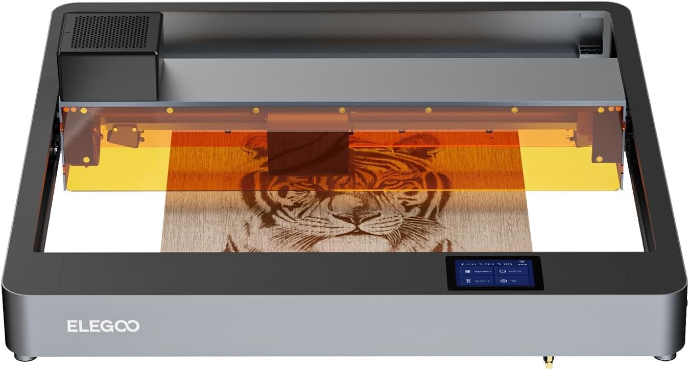 دستگاه حکاکی و برش لیزر الگو PHECDA Laser Engraver