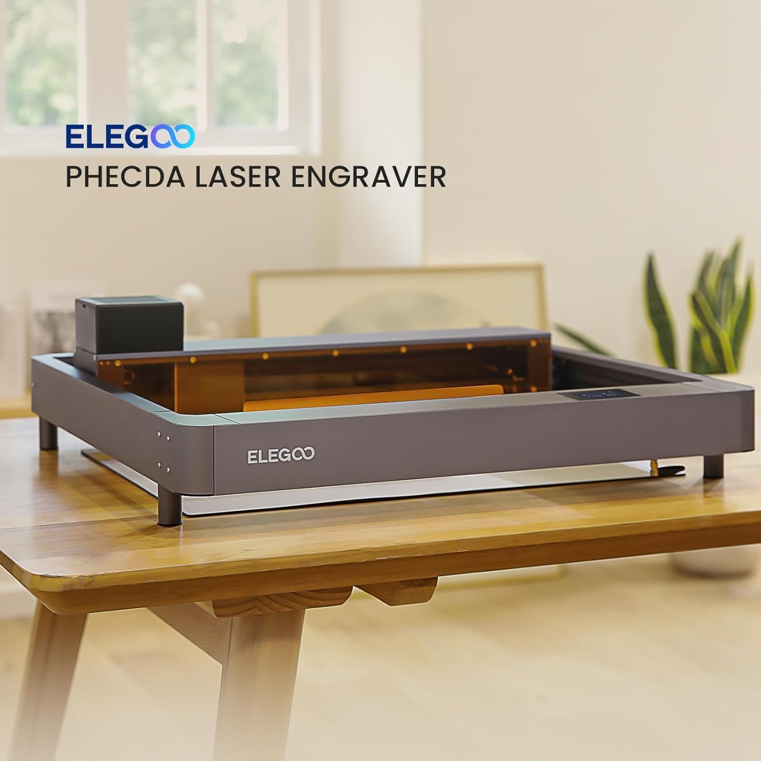 دستگاه حکاکی و برش لیزر الگو PHECDA Laser Engraver