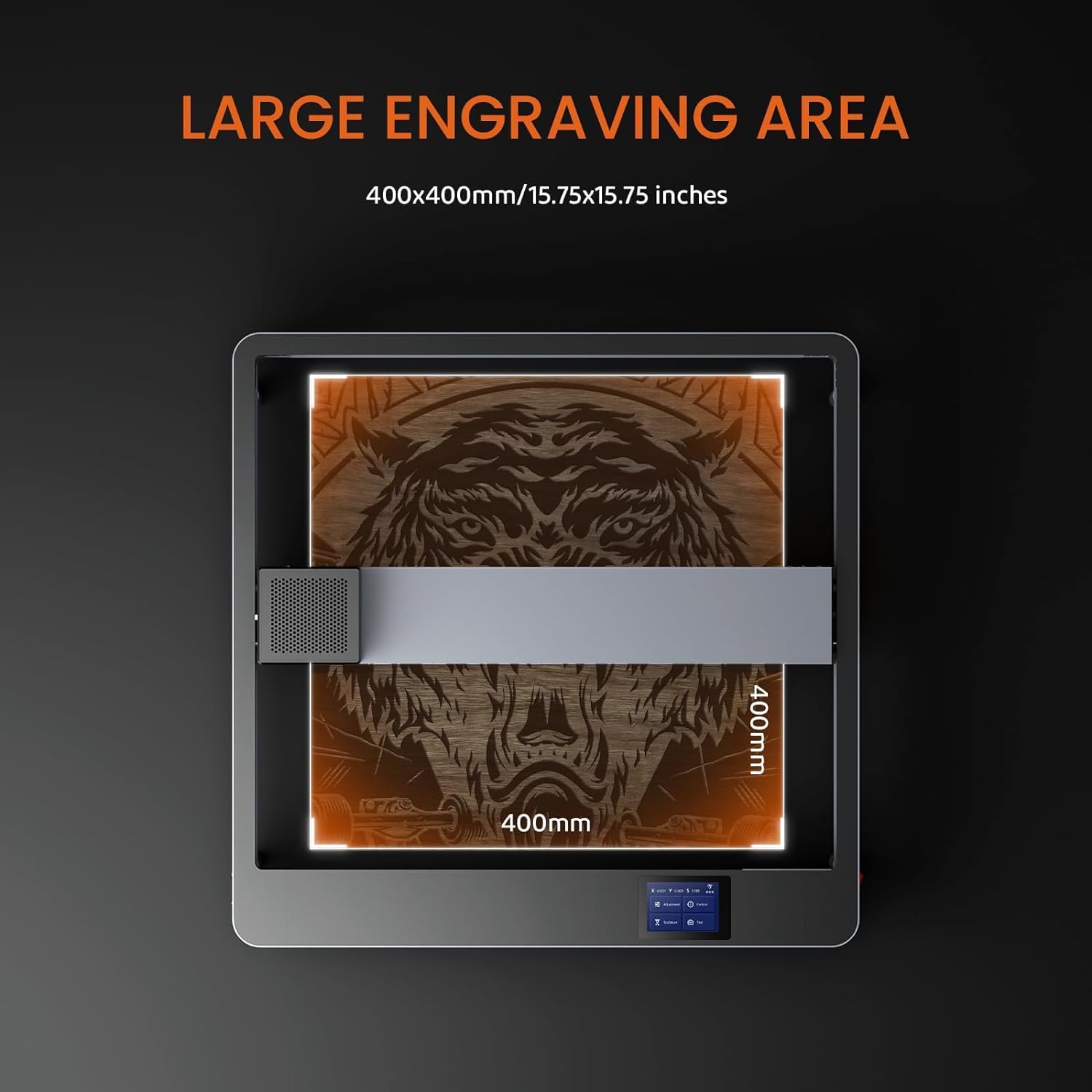 دستگاه حکاکی و برش لیزر الگو PHECDA Laser Engraver