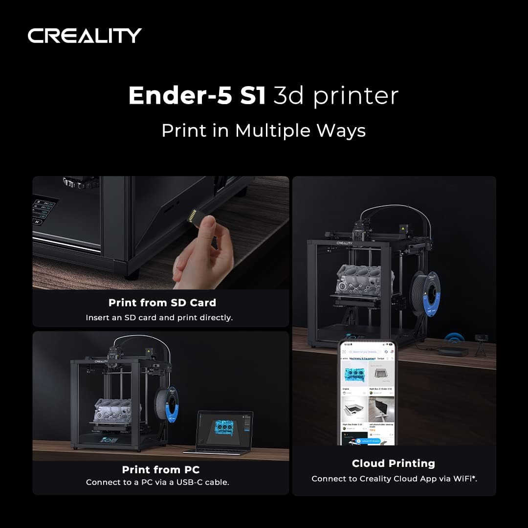 پرینتر سه بعدی Ender مدل Ender 5 S1 3D Printer