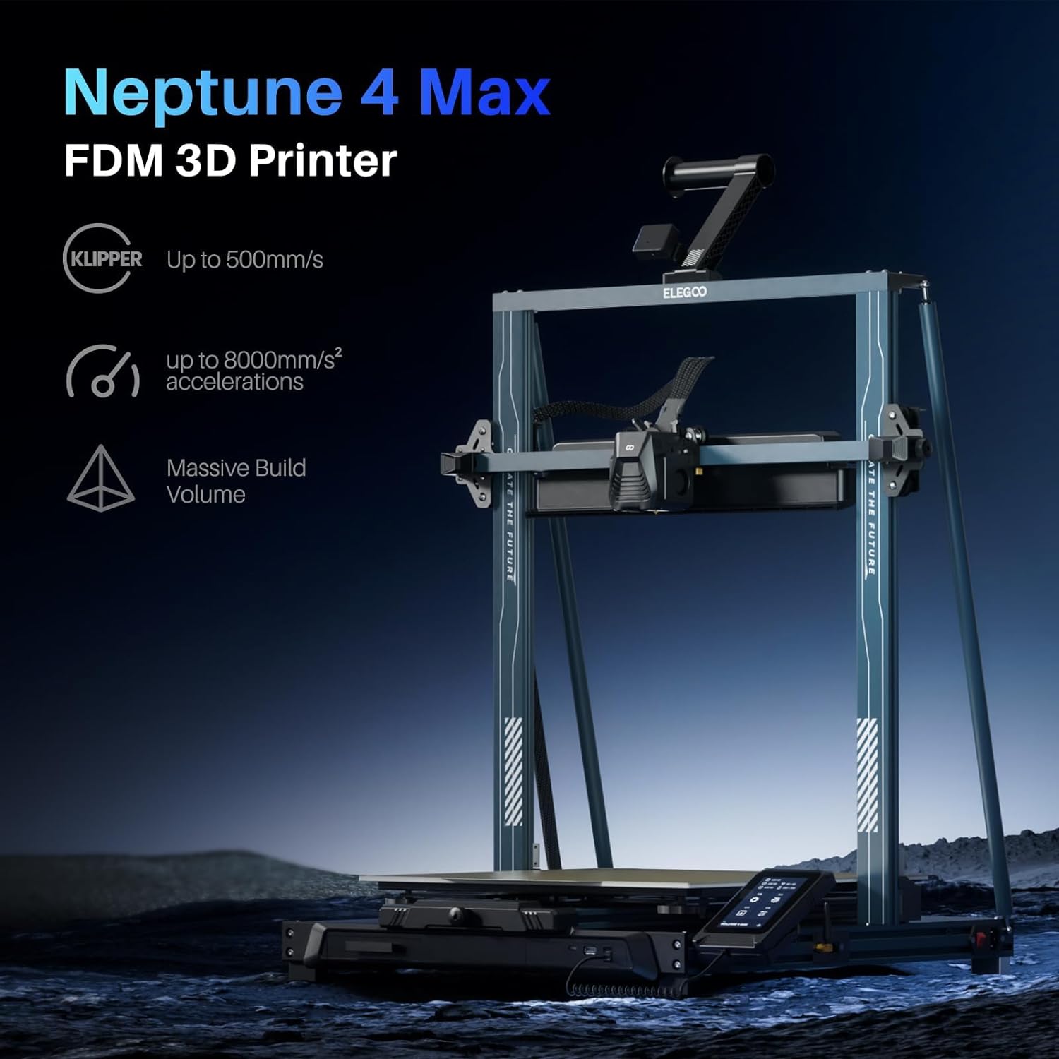 پرینتر سه بعدی مدل Neptune 4 Max