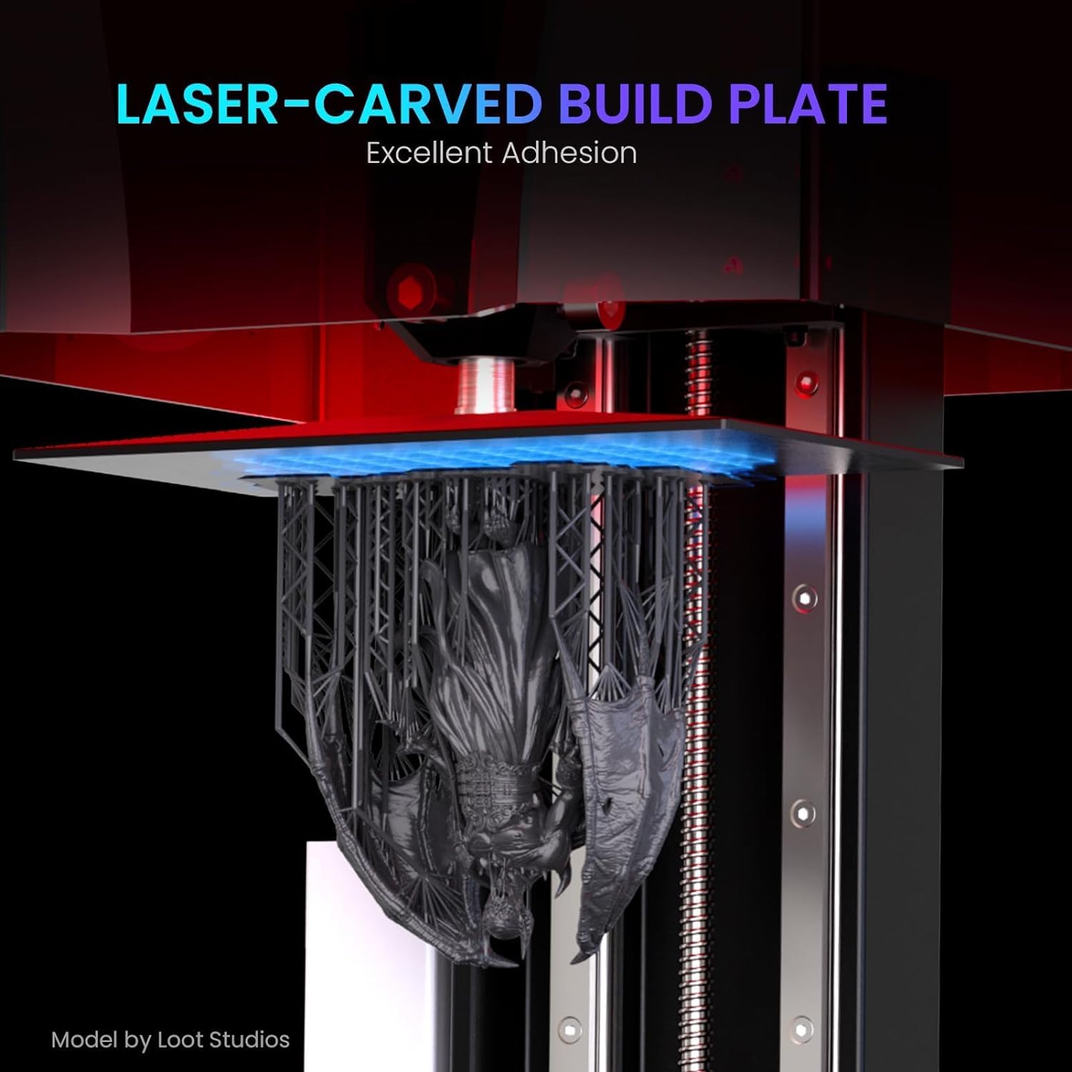 پرینتر سه بعدی الگو مدل Saturn 3 MSLA
