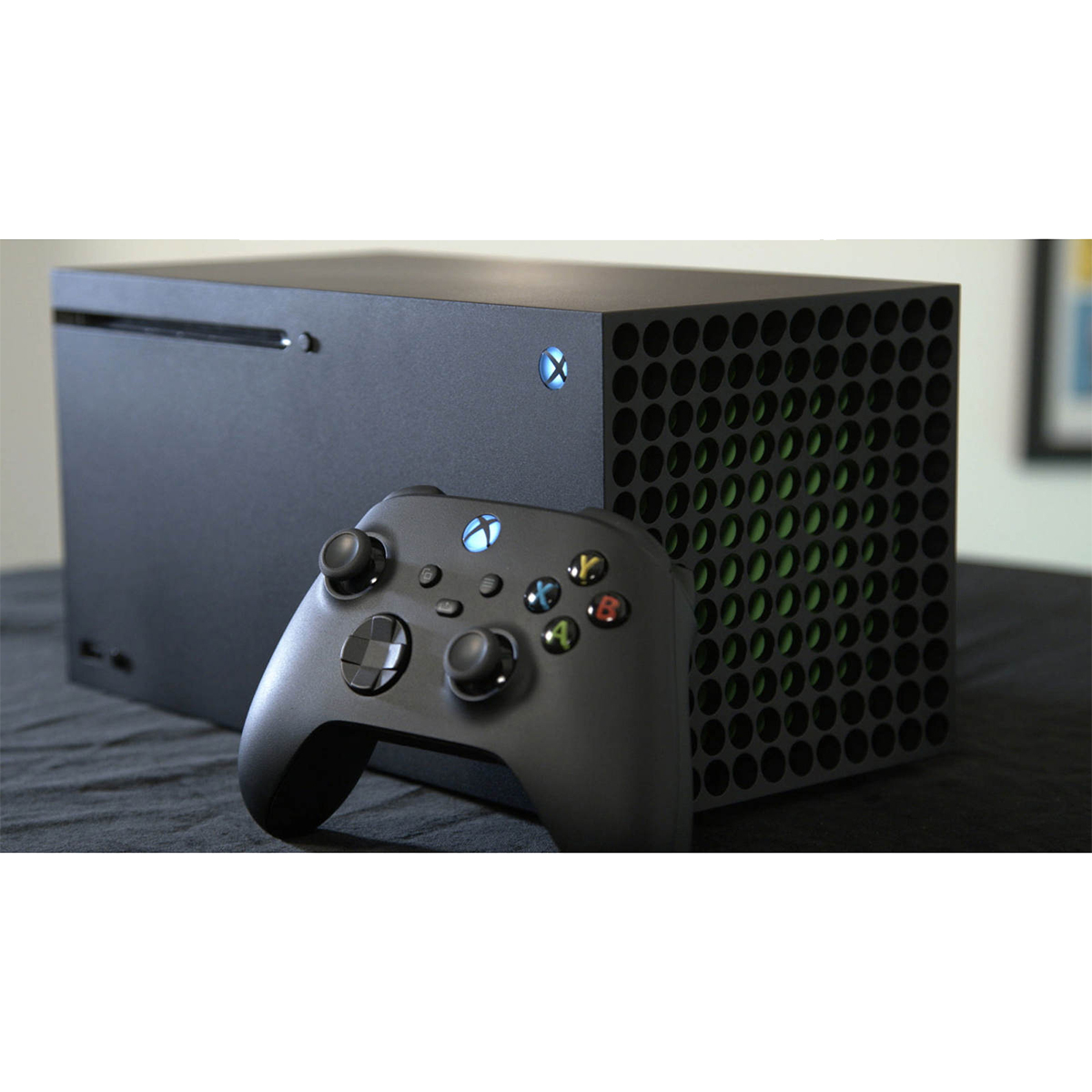 کنسول بازی مایکروسافت مدل باندل Xbox Series X ظرفیت 1 ترابایت همراه با یک دسته اضافه و گیم پس 3 ماه