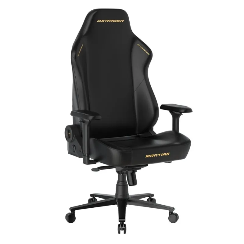 صندلی گیمینگ برقی دی ایکس ریسر DXRacer Martian XL مشکی با جزئیات زرد